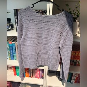 Soft Surroundings Light purple Knit Top